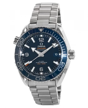 Image of Omega Seamaster Planet Ocean 600M 43.5mm Blue Stainless Steel Mens Watch 215.30.44.21.03.001 215.30.44.21.03.001