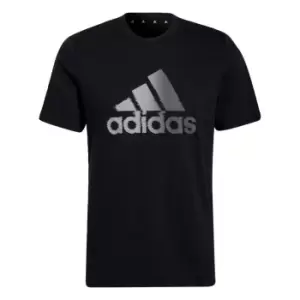 Image of adidas AEROREADY Designed to Move Sport Logo Tee Mens - Black