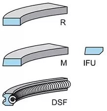 Image of Piston Ring Kit 0.50 mm 800000810050 by Kolbenschmidt