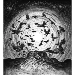 Image of Sinmara / Misthyrming - Split Smoke Vinyl