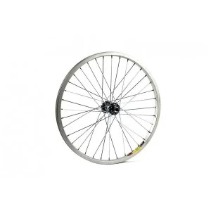 Image of Wilkinson Wheel Alloy/Steel 20 X 1.75 BMX Silver Solid Axle Front