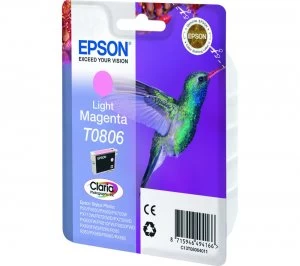 Image of Epson Hummingbird T0806 Light Magenta Ink Cartridge