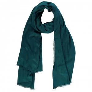 Image of Biba Biba logo scarf - Green