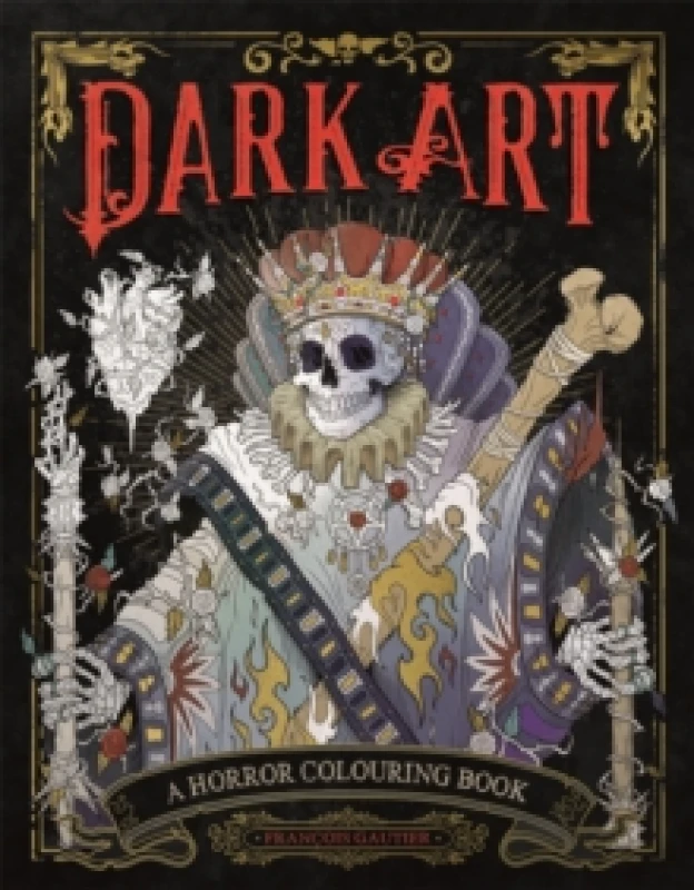 Image of Dark Art: A Horror Colouring Book Paperback / softback