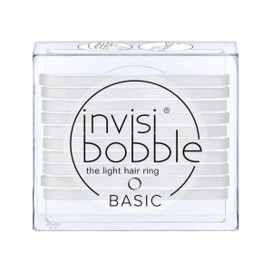 Image of Invisibobble The Light Hair Ring 10 Pack BASIC Crystal Clear