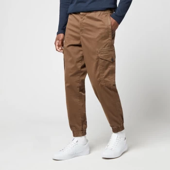 Image of Hugo Boss Seiland Cargo Trousers Dark Green Size 46 Men