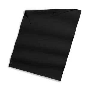 Image of Westford Mill Organic Cotton Tea Towel (One Size) (Black)