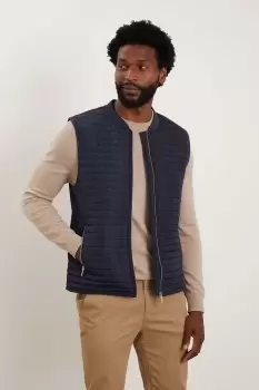 Image of Mens Hybrid Bomber Gilet