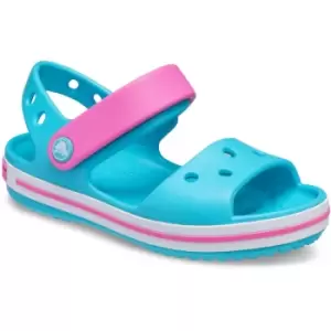 Image of Crocs Girls Toddlers Crocband Slip On Molded Croslite Sandals UK Size 5 (EU 20-21, US C5)