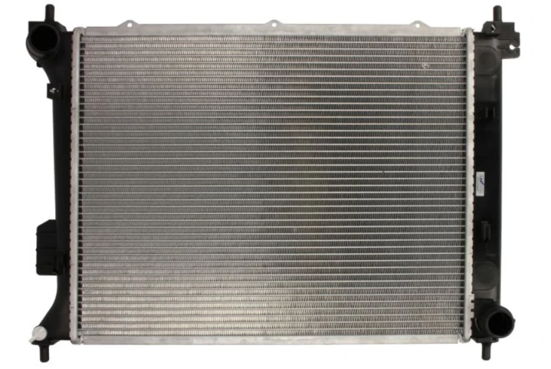 Image of NRF 56057 Engine radiator EASY FIT Brazed cooling fins, Aluminium, with mounting parts Aluminium Radiator,engine cooling (470)