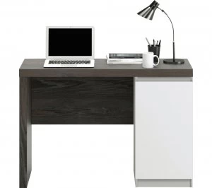Image of TEKNIK 5425833 Hudson Chunky Desk - Charcoal Ash, Charcoal
