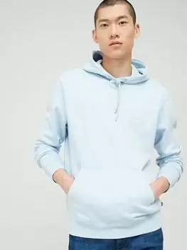 Image of BOSS Wetalk Overhead Hoodie - Blue Size L, Men