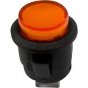 Image of SCI R13 523BL 05YL Pushbutton switch 250 V AC 1.5 A 1 x OffOn latch