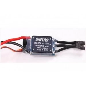 Image of Fms 65A Brushless Esc W/5Asbec (1400Mm)