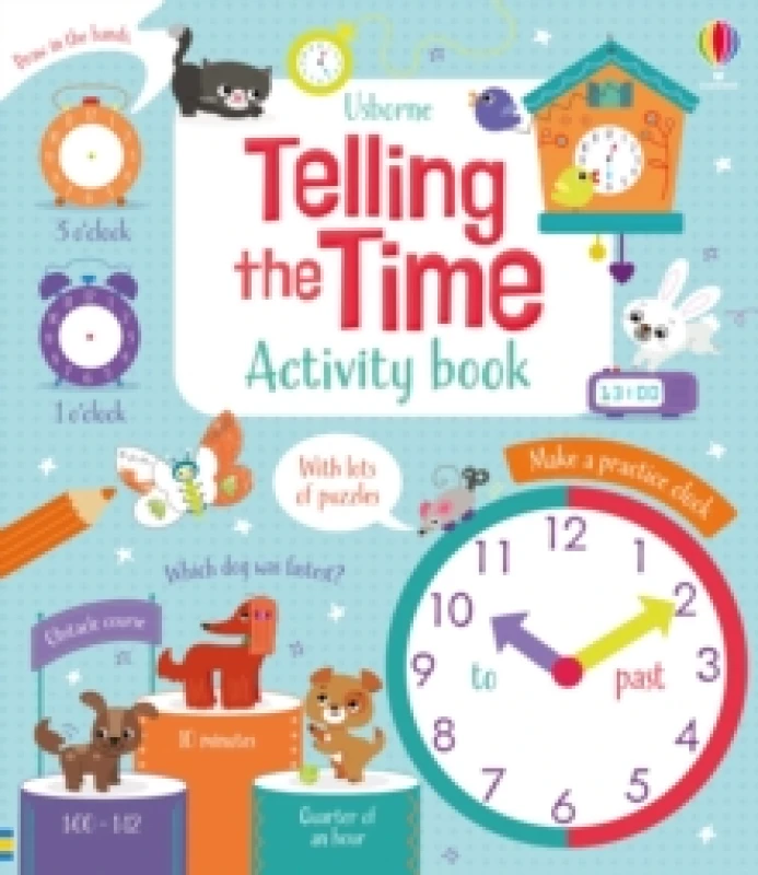 Image of Telling the Time Activity Book Paperback / softback