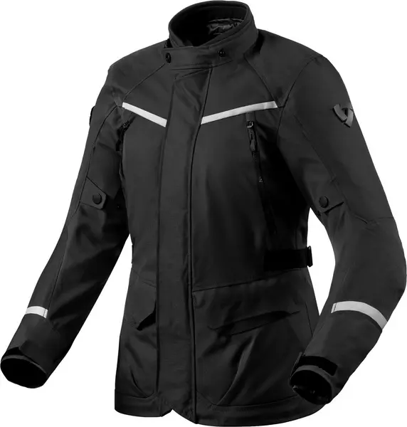 Image of REV'IT! Voltiac 3 H2O Jacket Lady Black Silver Size 38