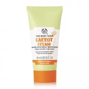 Image of The Body Shop Carrot Cream Nature Rich Daily Moisturiser Carrot Cream Nature Rich Daily Moisturiser