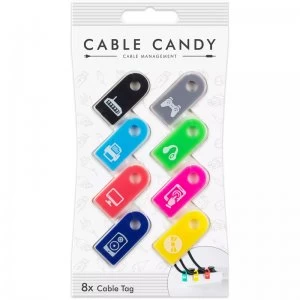 Image of Cable Candy Cable Tag - Mixed Colours CC004