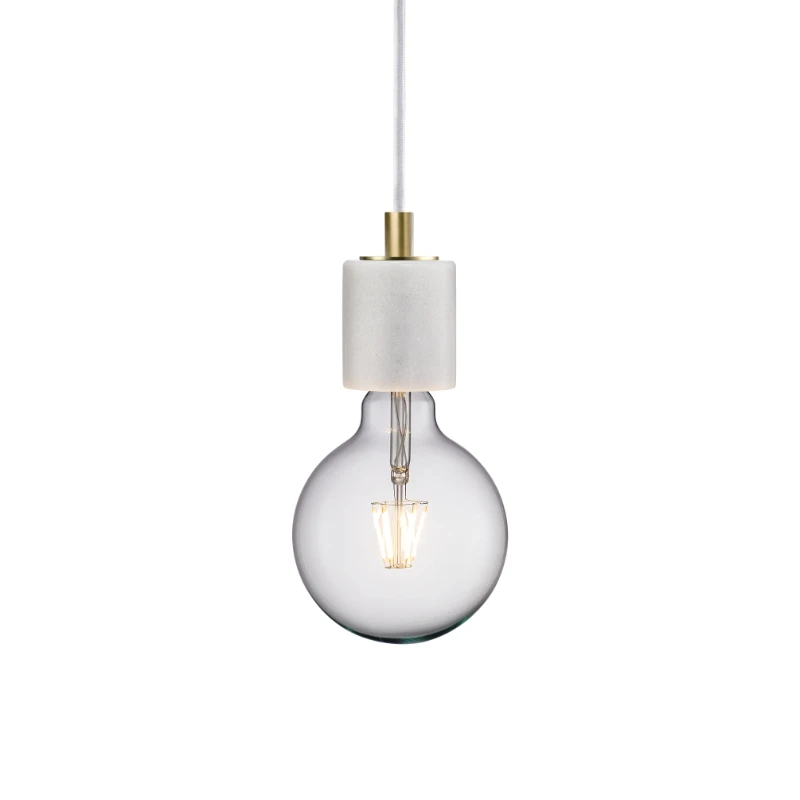 Image of Nordlux Nordlux Siv Ceiling Pendant Light - White Marble