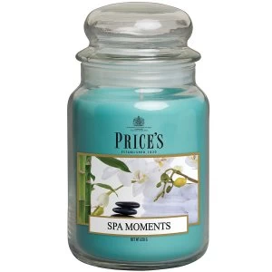 Image of Prices Candles Large Spa Moments Scented Candle 350g