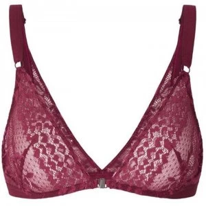 Image of Heidi Klum Intimates Delilah Dances Demi Wire Bra - Plum