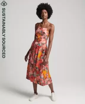 Image of Superdry Vintage Cami Maxi Dress