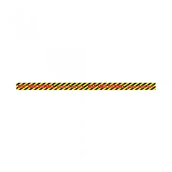 Image of Social Distance Sticker 650x60mm Tape Pack of 5 Socialstick09