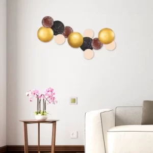 Image of Vendemmia Multicolor Decorative Metal Wall Accessory