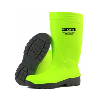 Image of FULL SAFETY FLUORO WELLINGTON BOOT S/Y 03/36 - Saturn Yellow - Beeswift