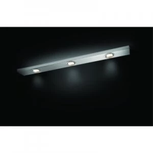 Image of Wickes Melbourne Chrome Halogen Under Cabinet Triple Downlight - 20W G4