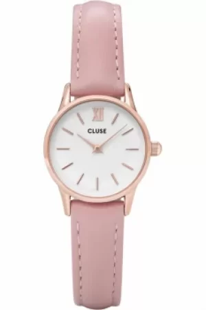 Image of Ladies Cluse La Vedette Leather Watch CL50010