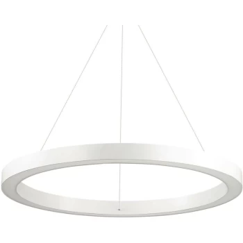 Image of Ideal Lux Oracle - Integrated LED Large Ceiling Pendant White 3000K