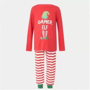 Image of I Saw It First Family Xmas Boys Nightwear - Red