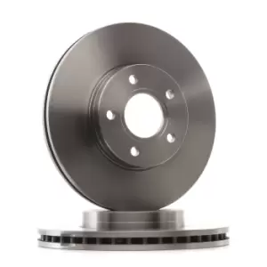Image of RIDEX Brake disc 82B1381 Brake rotor,Brake discs VOLVO,V40 Schragheck (525, 526),V40 Kasten / Schragheck (525, 526)