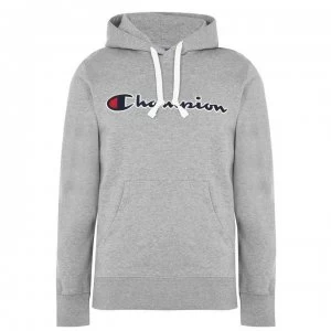 Image of Champion OTH Basic Logo Hoodie - Grey EM031