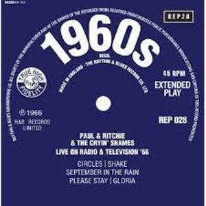 Image of Paul And Ritchie And The Crying Shames - Live On Radio & Television '66 Vinyl