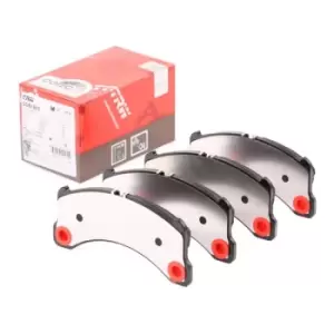 Image of TRW Brake pad set PORSCHE GDB2004 95835193930,95B698151E