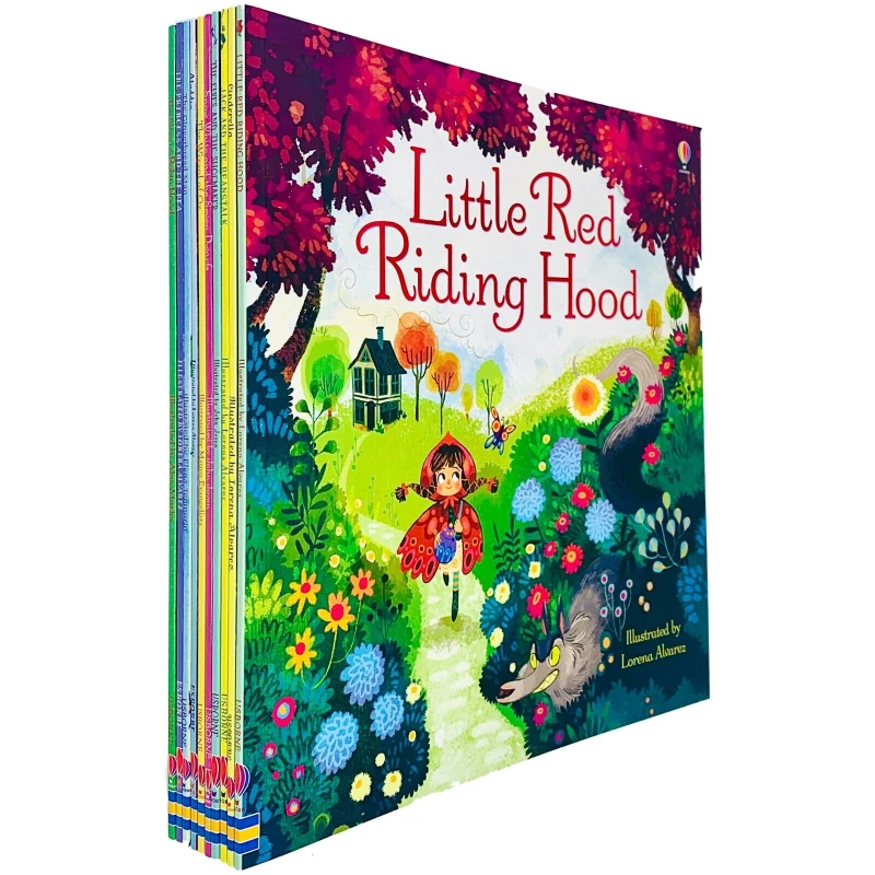 Image of Usborne 10 Picture Children Books Collection Set (The Gingerbread Man, Wizard of Oz, Cinderella, Snow White & More) Various Books