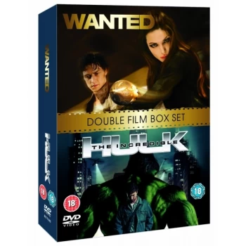 Image of Wanted / The Incredible Hulk Double Pack DVD