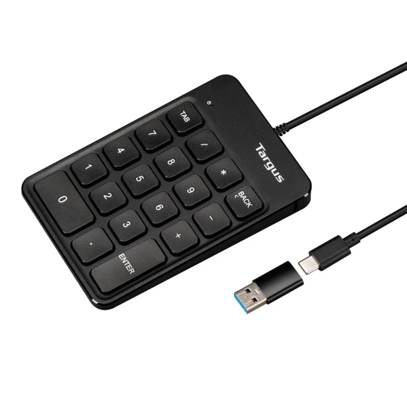 Image of Targus AKP13GL numeric keypad Universal USB Black