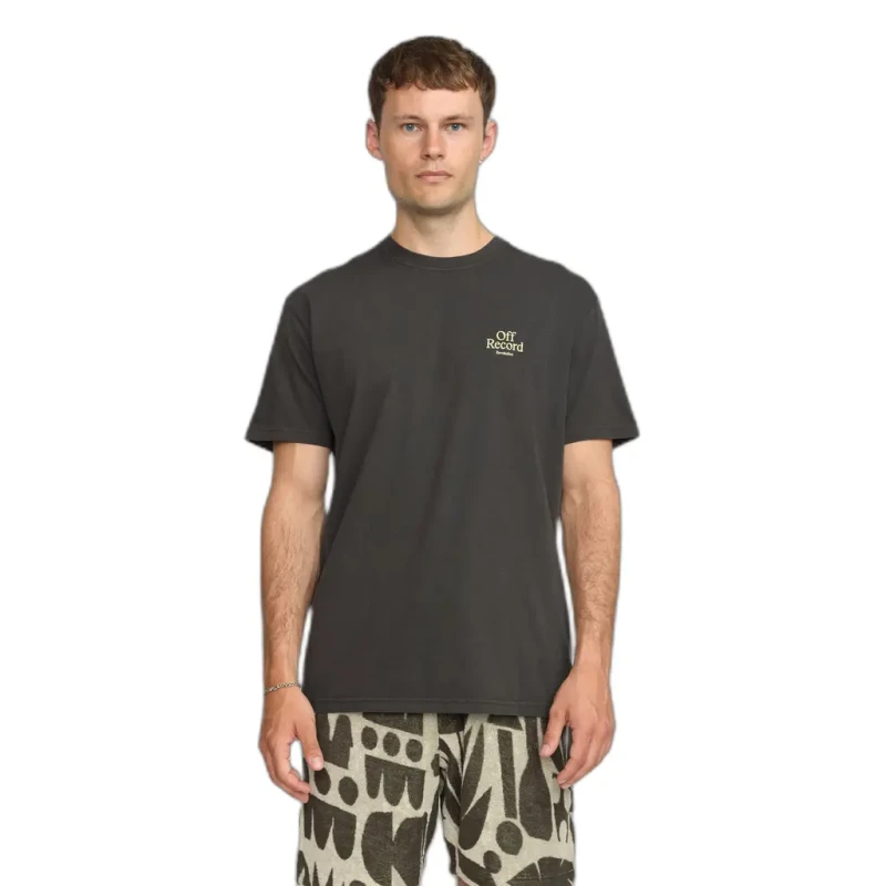 Image of Revolution T-Shirt Revolution Printed Noir Unisex L