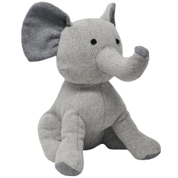Image of Elephant Door Stop - Grey