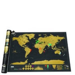 Image of Scratch Map Gold Edition