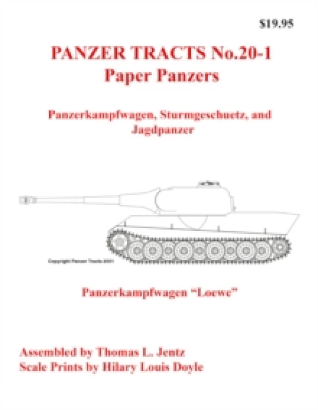 Image of Panzer Tracts No. 20-1: Paper Panzers Paperback / softback