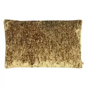 Image of Kai Lynx Polyester Filled Cushion Viscose Cotton Polyester Gold