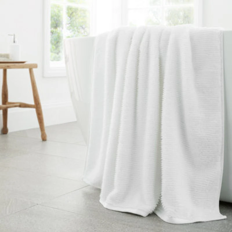 Image of Bianca Soft Zero Twist Spa Towels White