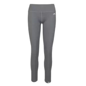 Image of Trespass Womens/Ladies Vivien Leggings (L) (Dark Grey Marl)
