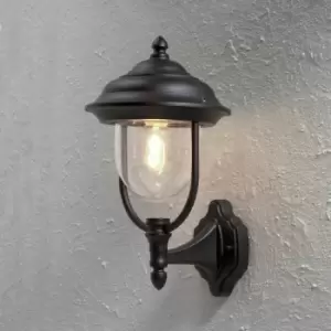 Image of Konstsmide Parma Outdoor Classic Lantern Up Light Matt Black, IP43