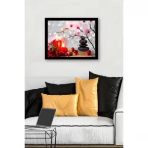 Image of SC0569 Multicolor Decorative Framed MDF Painting