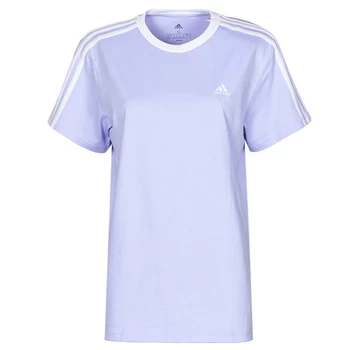 Image of adidas WESBEF womens T shirt in Purple - Sizes S,M,L,XL,XS